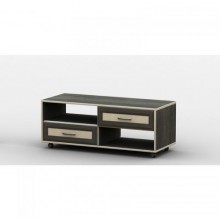 Тумба під телевізор Тиса Мебель ТВ-245 Венге Дуб молочний 44x45x90 см