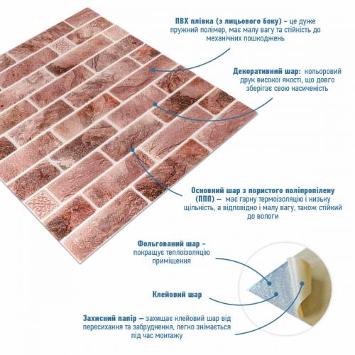 Панель стінова 700*770cm*4mm (D) Sticker Wall SW-00002005 Панель стінова 700*770cm*4mm (D) Sticker Wall SW-00002005