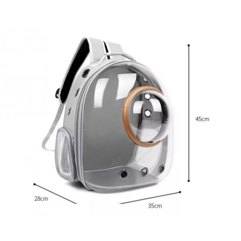 Рюкзак капсула Lollimeow для перенесення кішок та домашніх тварин з вікном огляду