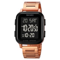 Чоловічий наручний годинник Skmei 1859 на браслеті Рожеве золото