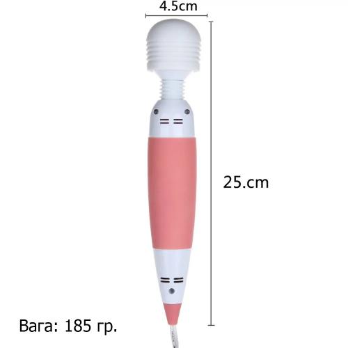 Потужний вібромасажер Fairy з живленням від мережі 220 V We Love в інтернет супермаркеті PbayMarket!