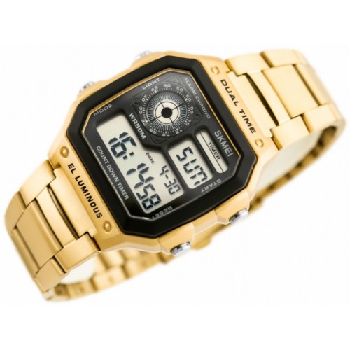 Чоловічий годинник Skmei 1335 Ripple Gold Чоловічий годинник Skmei 1335 Ripple Gold