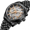 Годинник чоловічий наручний Lee Cooper DeLuxe Mechanical Чорний (2600913434)