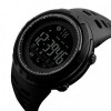 Наручний годинник чоловічий Skmei Clever II 1250 Black (1436)