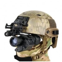 Прилад нічного бачення PVS 14 Night Vision 4х із кріпленнями на шолом