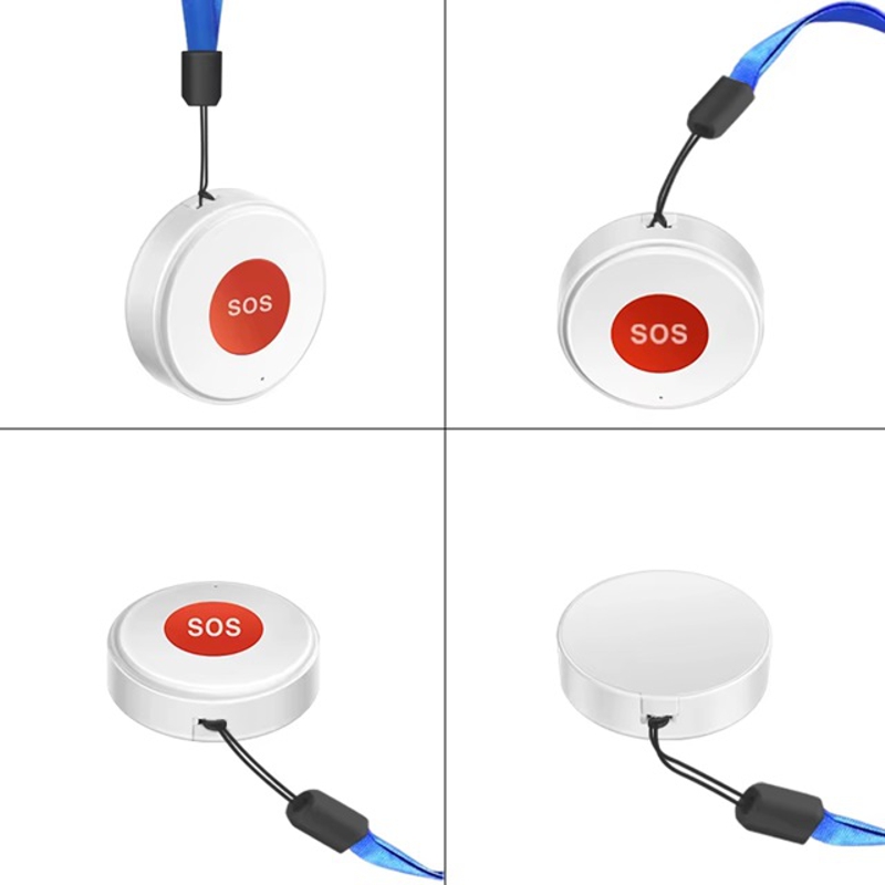 Wifi кнопка SOS для літніх та хворих людей для екстреного виклику допомоги Nectronix ER-W1, додаток Tuya Smart