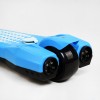 Самокат триколісний складане кермо світло звук дим Best Scooter MAXI 60 кг Blue (111437)