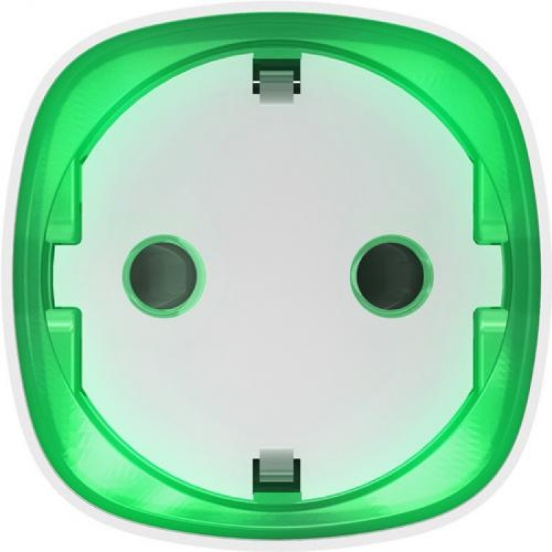 Розумна розетка з лічильником енергоспоживання Ajax Socket біла