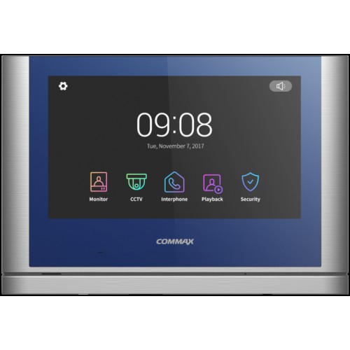 Відеодомофон Commax CDV-1024MA Blue + Dark Silver Відеодомофон Commax CDV-1024MA Blue + Dark Silver