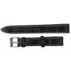 Ремінець для годинника зі шкіри Mykhail Ikhtyar 16 мм Чорний (S606-16S Black)