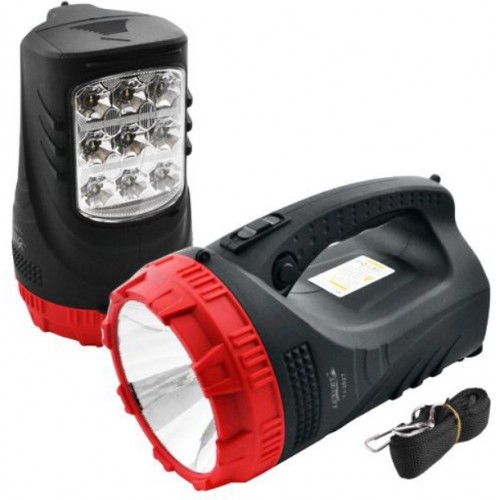 Ліхтар-прожектор WimpeX WX2827 акумуляторний 6000mAh 3W+9LED (301037) Ліхтар-прожектор WimpeX WX2827 акумуляторний 6000mAh 3W+9LED (301037)