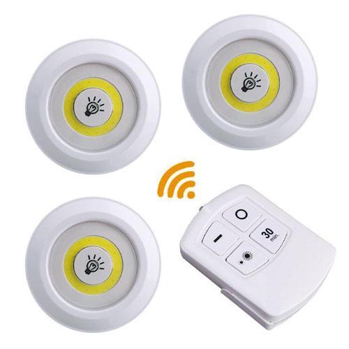 Набір нічників з пультом набір 3 шт OPT-TOP LED light with Remote Control set (1756375633) Набір нічників з пультом набір 3 шт OPT-TOP LED light with Remote Control set (1756375633)