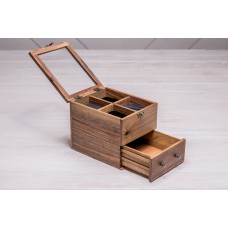 Органайзер для зберігання наручних годинників ecoWalnut 14.9х18х14.1 см