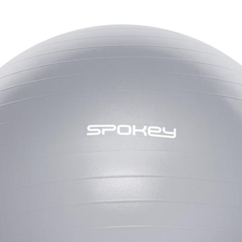 Професійний фітбол із насосом Spokey Fitball lll 75 см Сірий Професійний фітбол із насосом Spokey Fitball lll 75 см Сірий