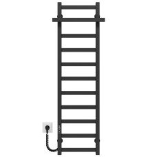 Рушникосушарка електрична Nicolе П11 300х1200 Deffi Чорний JD04 (A.NI.120.30.11.E.B.L.2)