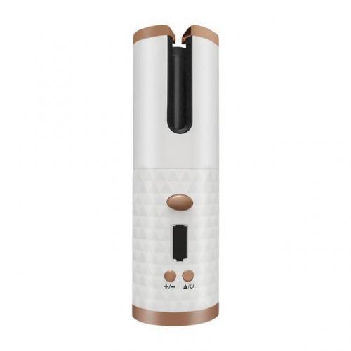 Бездротова плойка для завивки волосся UKC Hair Curler 5200мАч Білий Бездротова плойка для завивки волосся UKC Hair Curler 5200мАч Білий