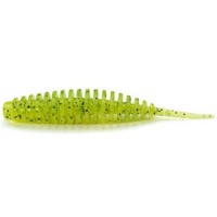 Приманка силікон FishUp Tanta 3.5in/88,9мм/5pcs./ #055 - Chartreuse/Black 10052116