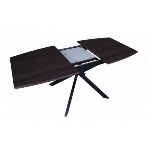 Стіл Max's furniture Брайтон 85х140/180х75 см Дуб табак + Чорний Стіл Max's furniture Брайтон 85х140/180х75 см Дуб табак + Чорний