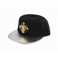 Бейсболка GLH Snapback Stage Gold One sizе Чорно-сріблястий (23247)