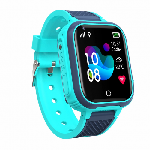 Дитячий наручний розумний годинник Smart Baby Watch LT21 з GPS Синій