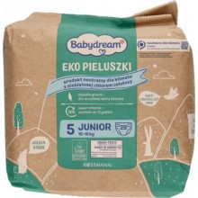 Еко підгузники Babydream 5 Junior (10-16 кг) 28 шт