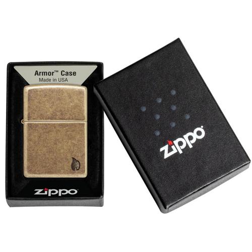 Запальничка бензинова Zippo Armor Series Flame Жовтий (46400) Запальничка бензинова Zippo Armor Series Flame Жовтий (46400)