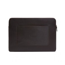Шкіряний чохол для ноутбука на блискавці BlankNote Темно-коричневий