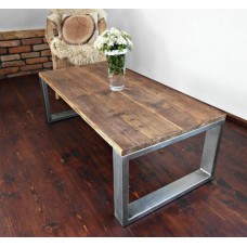 Кавовий журнальний столик у стилі Loft NS-639 480x1100x600 мм Черный