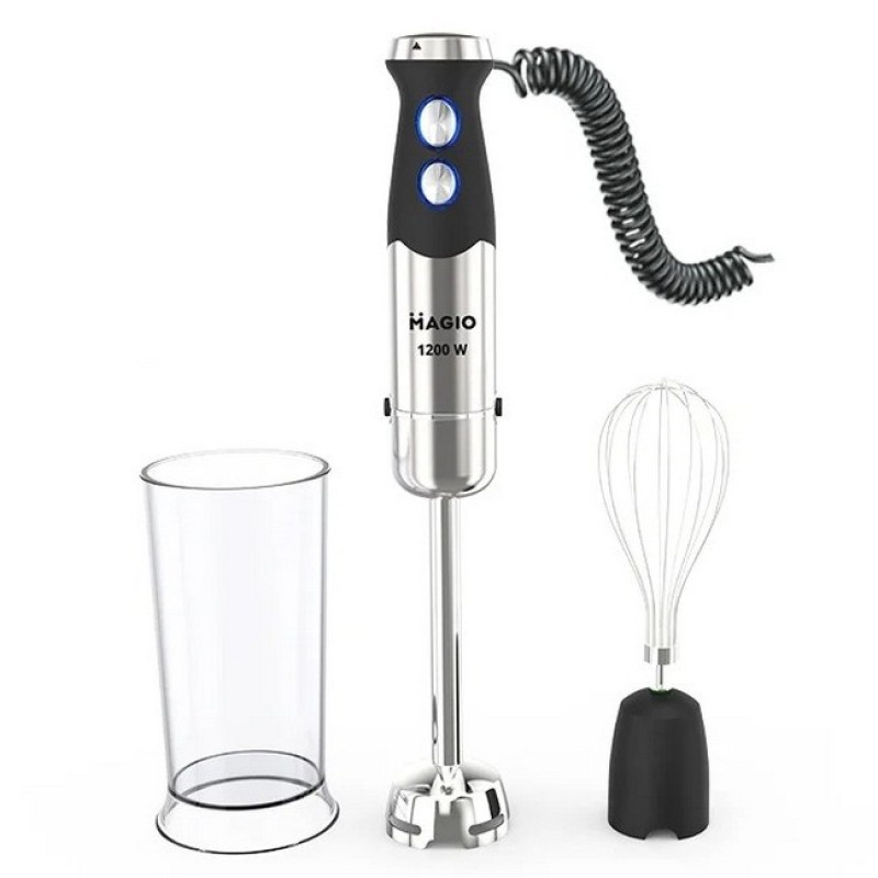 Блендер міксер занурювальний з чашею MAGIO МG-645 Black
