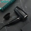Фен для волосся дорожній VGR V-439 розкладна ручка 1500W Black