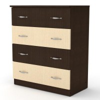 Комод для речей Компанит Венге комбі 4Б