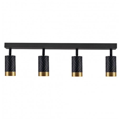 Спот Polux Arras 5.5x59.5x16.5 см Чорно-золотистий (Pol323569) Спот Polux Arras 5.5x59.5x16.5 см Чорно-золотистий (Pol323569)