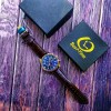 Наручний годинник чоловічий Carnival Grand Brown Золотий (1234)