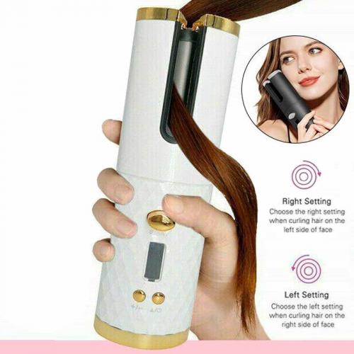 Бездротова плойка для завивки волосся UKC Hair Curler 5200мАч Білий Бездротова плойка для завивки волосся UKC Hair Curler 5200мАч Білий