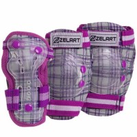 Комплект захисту Zelart CANDY SK-4678 S Фіолетовий Комплект захисту Zelart CANDY SK-4678 S Фіолетовий