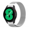 Ремінець зі спеціальним конектором BeWatch Samsung Galaxy Watch 4 Milanese loop Серебристий (1010206)