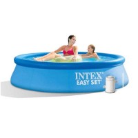 Надувний басейн Intex 28108, 244 х 61 см (чаша, фільтр 1250 л/год)