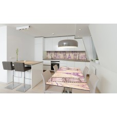 Наклейка вінілова на стіл Zatarga «Романтична Європа» 600х1200 мм Z180622st