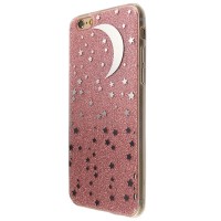 Накладка силікон Magic Moon для Apple iPhone 6/6S Рожеве золото (04056)