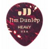 Медіатори Dunlop 485P05HV Genuine Celluloid Teardrop Shell Heavy Player's Pack (12 шт.)