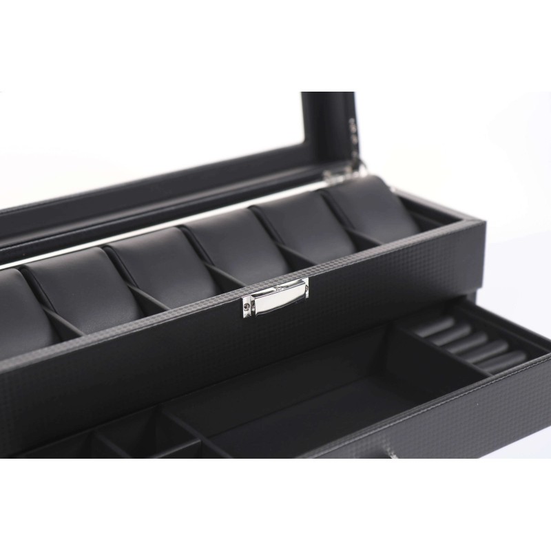 Шкатулка для зберігання годинників Craft 6PU.FIB.JW.BL Чорний