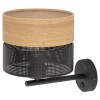 Бра TK Lighting Nicol 20x24 см Чорний (TK6539)