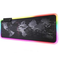 Ігрова поверхня з RGB підсвіткою FeelTouch 800 x 300 мм Black