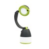 Лампа-ліхтар для кемпінгу з повербанком SUNROZ Camping LED Lamp 4 в 1 Чорно-зелений (SUN7320)
