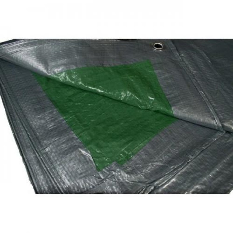 Тент тарпауліновий для навісу X-Treme 100г/м2 Grey 6х8 м