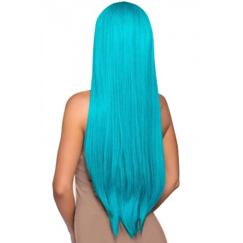 Перука Leg Avenue 33″ Long straight center part wig turquoise в інтернет супермаркеті PbayMarket!