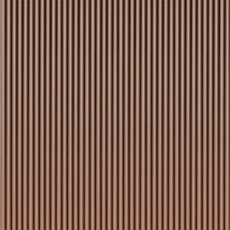 Декоративна WPC кругла рейка стінова 3000*150*15мм (D) SW-00001872 Sticker Wall