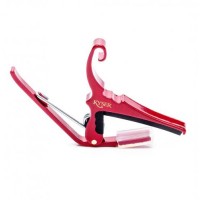 Каподастр Kyser KG6RA Quick-Change Acoustic Guitar Capo Red Каподастр Kyser KG6RA Quick-Change Acoustic Guitar Capo Red