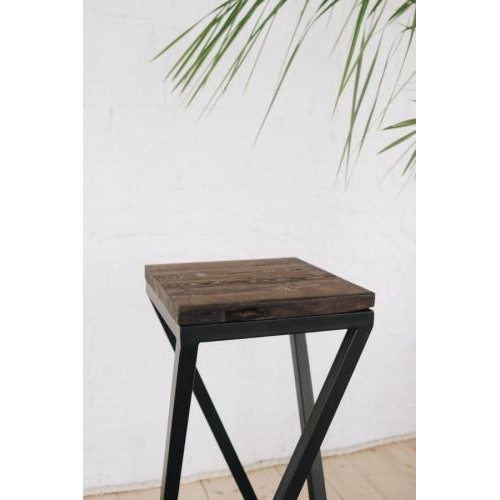 Барний стілець GoodsMetall із металу в стилі ЛОФТ 750х350х350 БС15 Барний стілець GoodsMetall із металу в стилі ЛОФТ 750х350х350 БС15