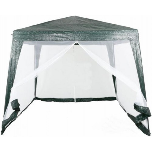 Павільйон з москітною сіткою та блискавками Underprice 300x300х250 см Зелений Павільйон з москітною сіткою та блискавками Underprice 300x300х250 см Зелений